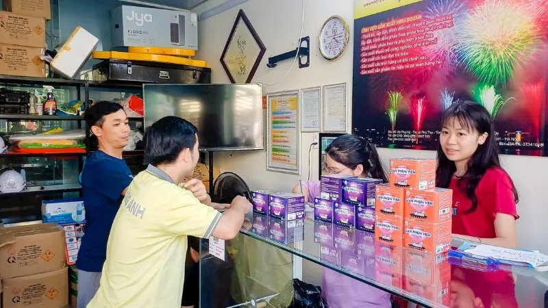 Mua pháo hoa của Bộ Quốc phòng ở đâu để hợp pháp?