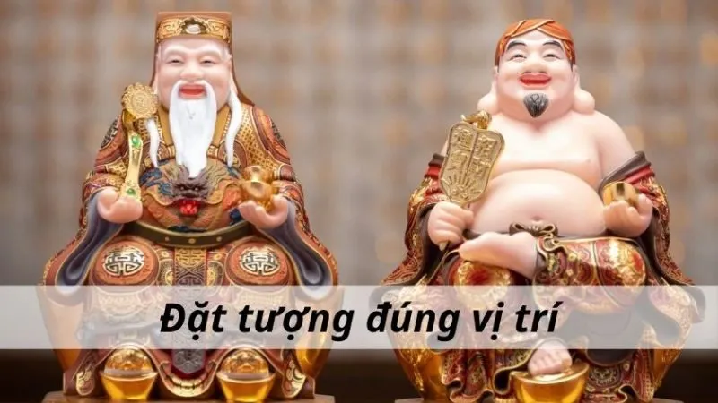 Nên đặt Thần Tài bên trái hay bên phải?