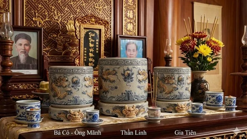 Những lưu ý quan trọng khi mua và bài trí bát hương