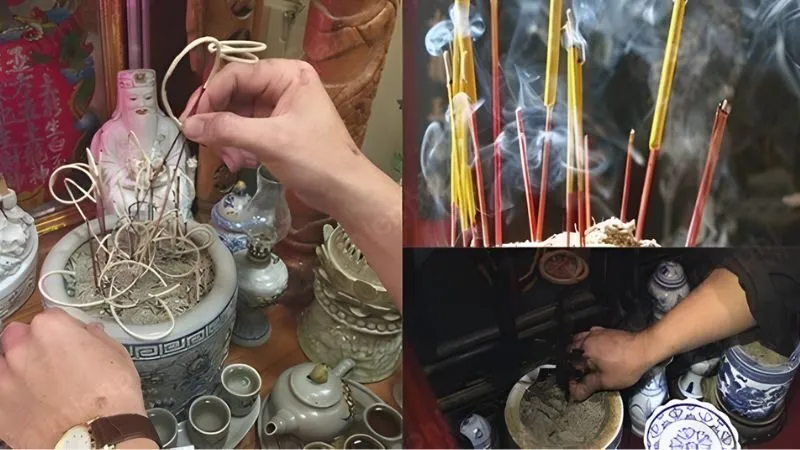 Quy trình bao sái và rút tỉa chân nhang