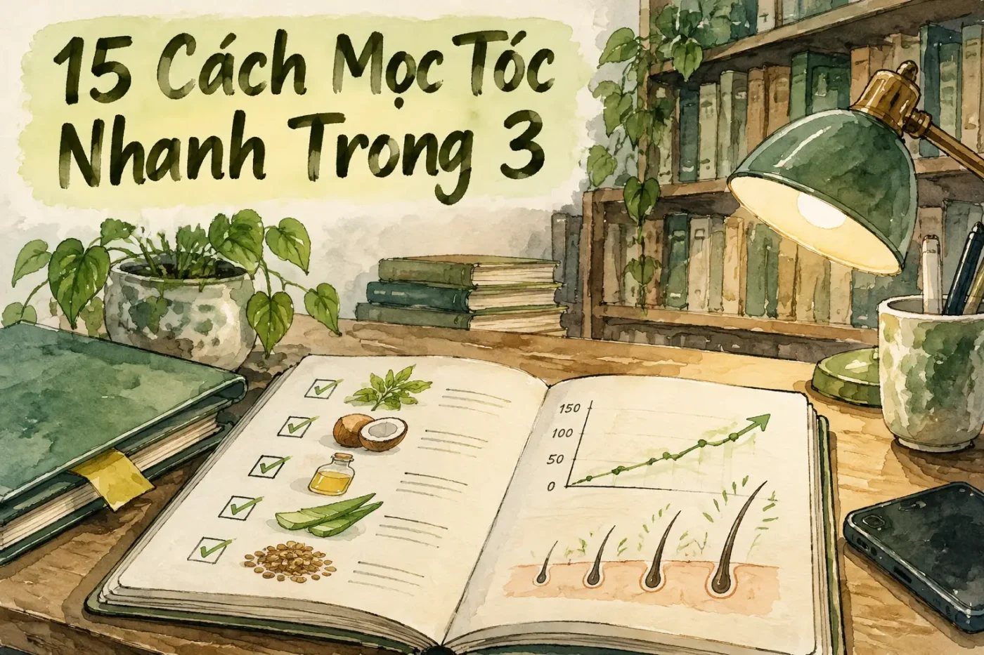 15 Cách Mọc Tóc Nhanh Trong 3 Ngày Tại Nhà
