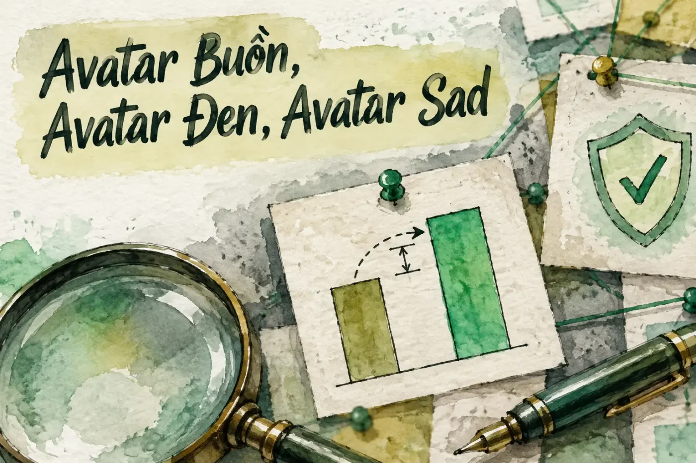 Avatar Buồn, Avatar Đen, Avatar Sad