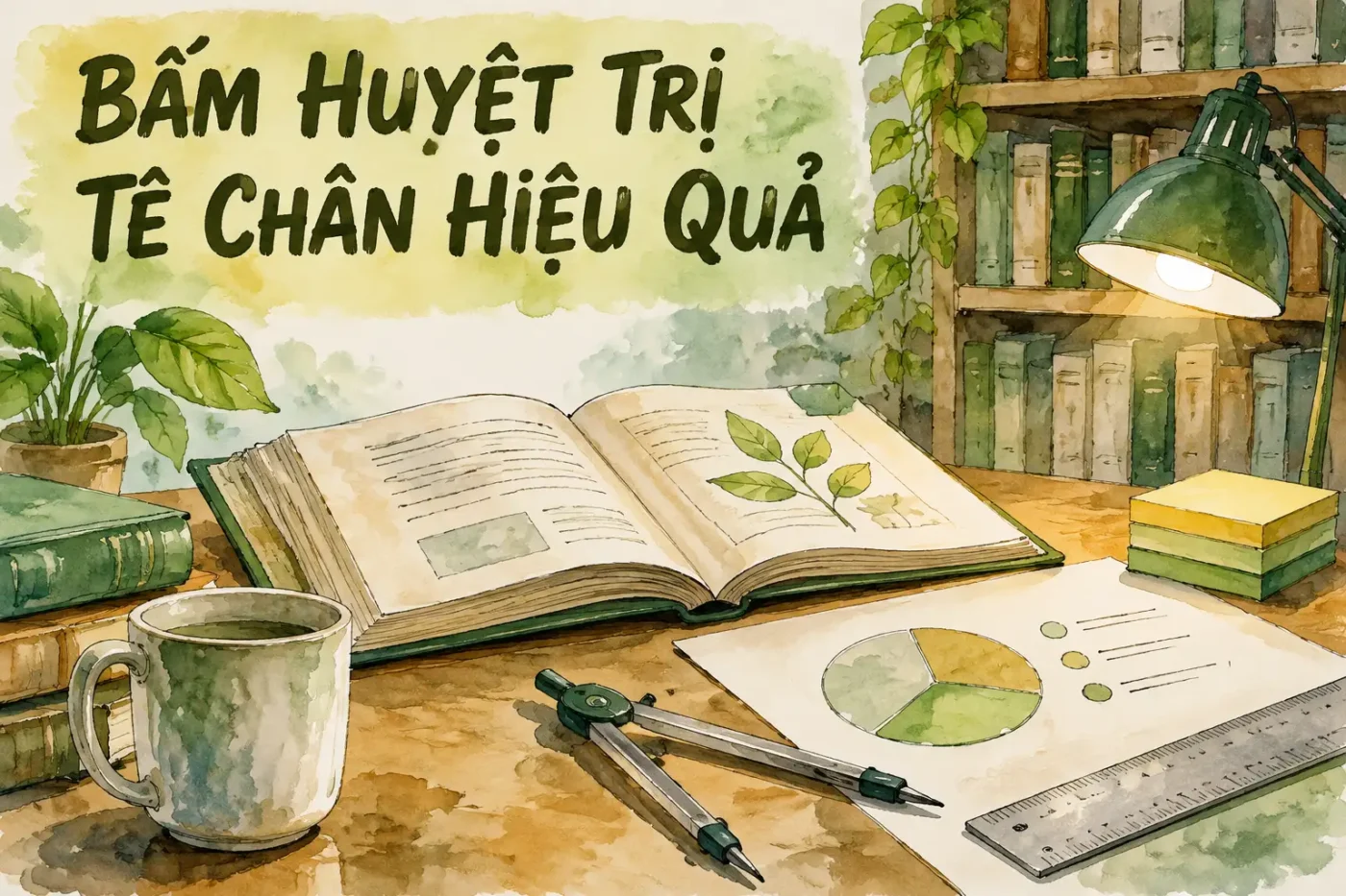 Bấm Huyệt Trị Tê Chân Hiệu Quả Tại Nhà