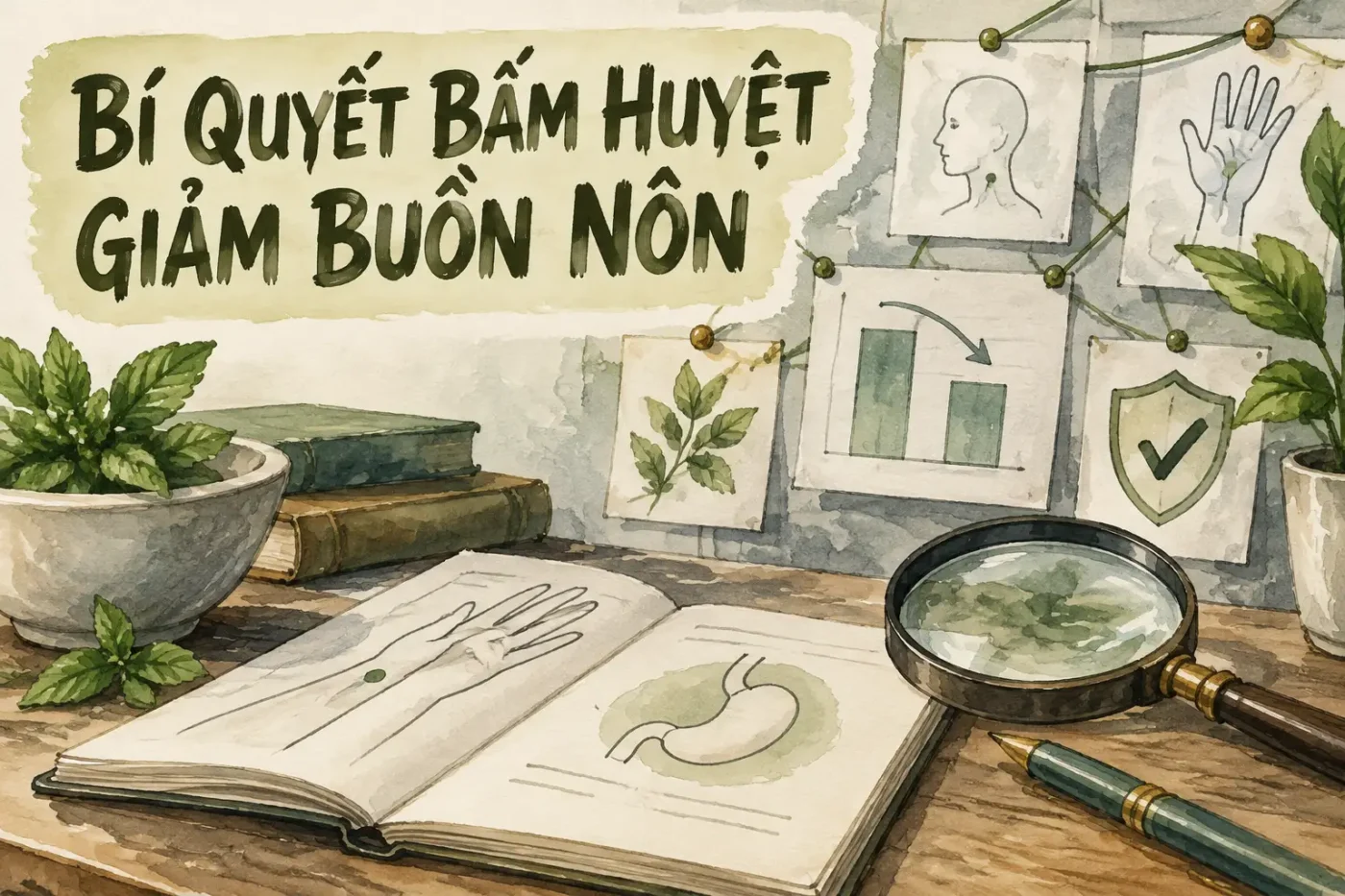 Bí Quyết Bấm Huyệt Giảm Buồn Nôn Hiệu Quả Và An Toàn