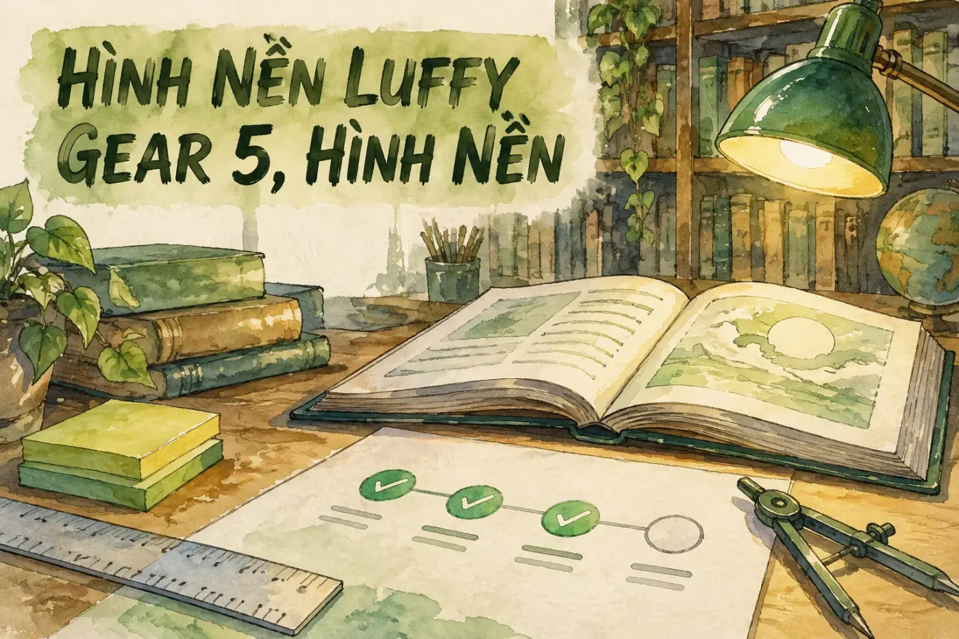 Hình Nền Luffy Gear 5, Hình Nền Luffy God Nika