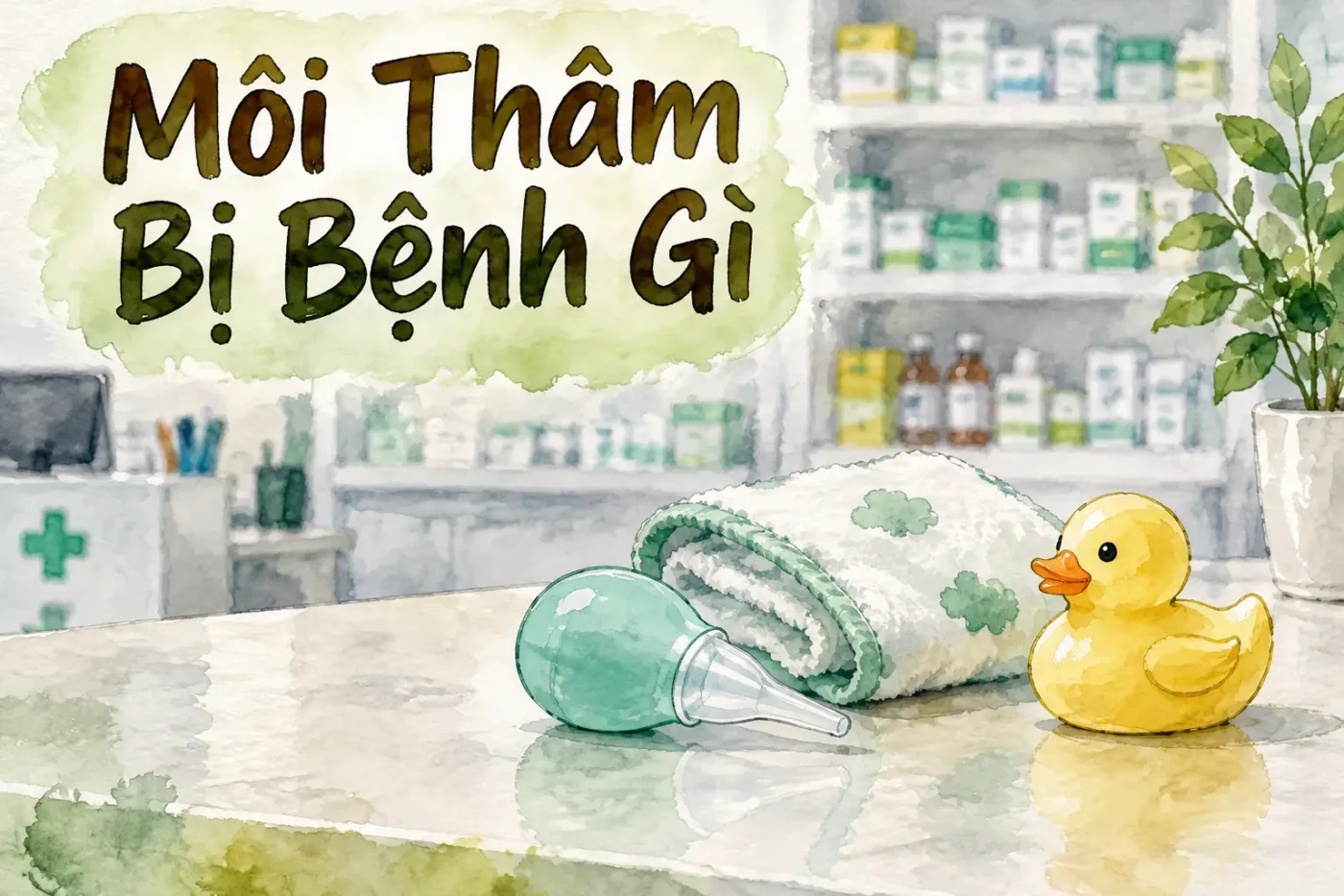 Môi Thâm Bị Bệnh Gì