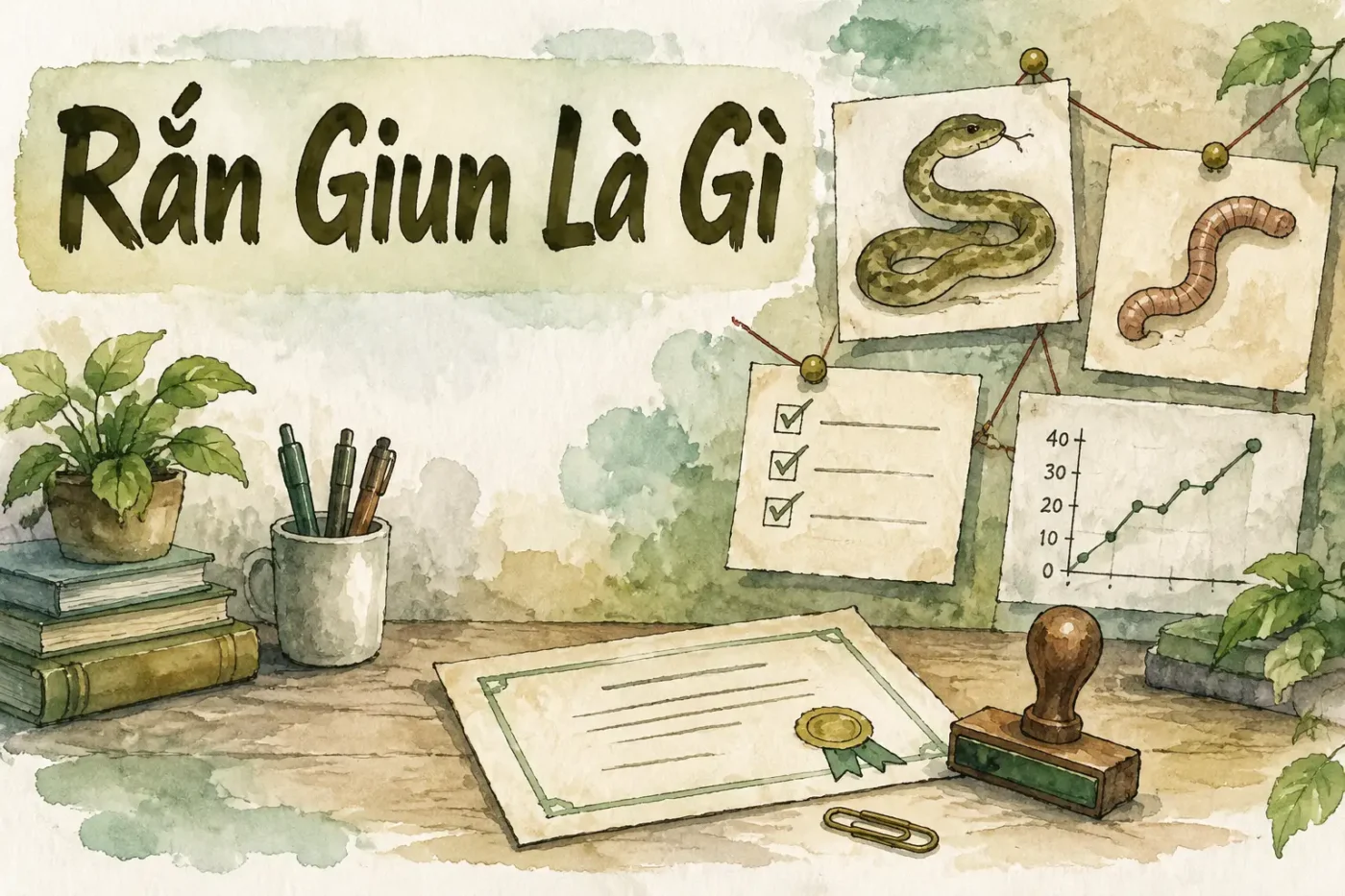 Rắn Giun Là Gì