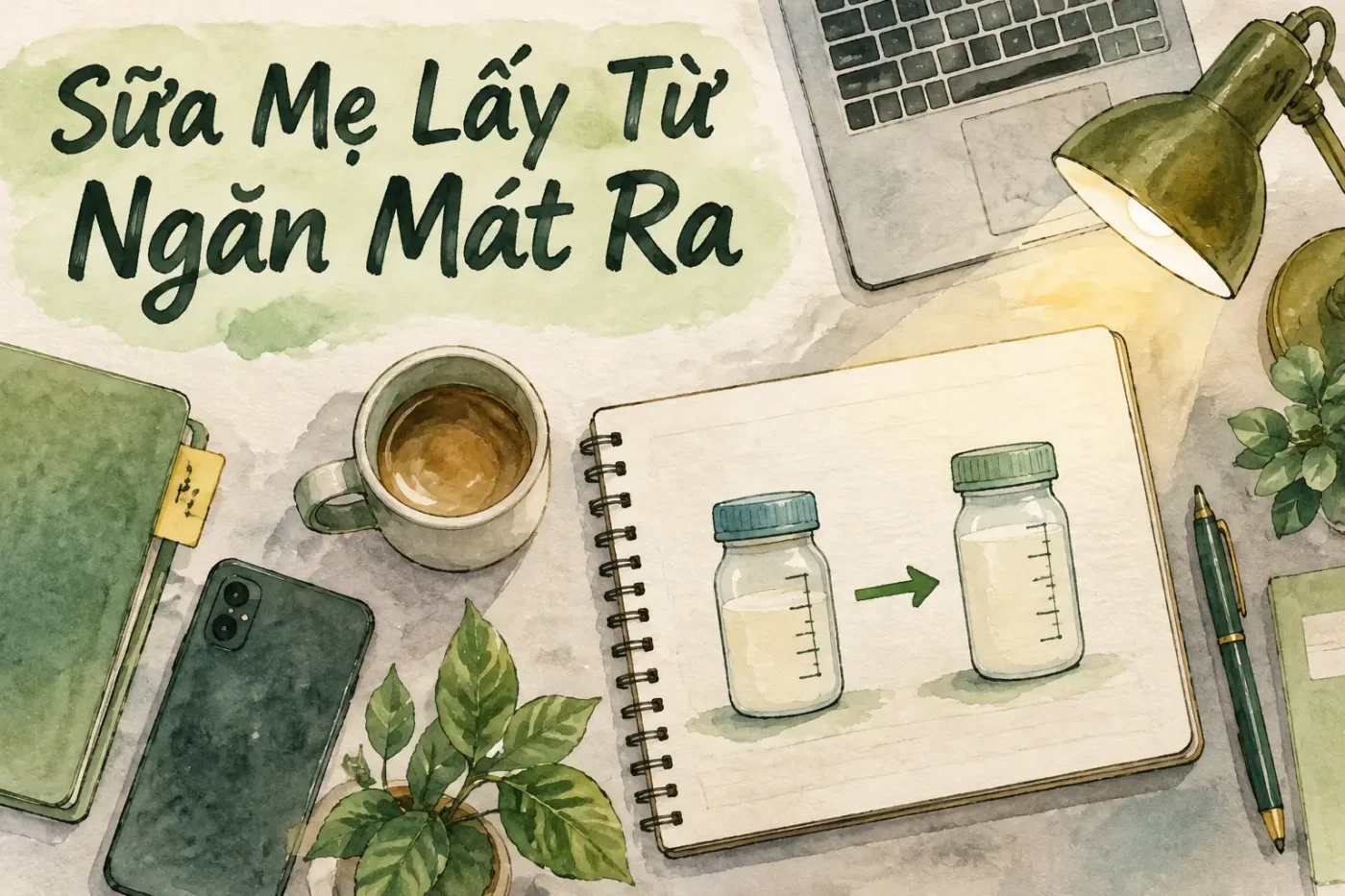 Sữa mẹ lấy từ ngăn mát ra để được bao lâu