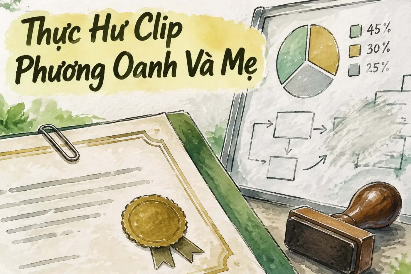 Thực Hư Clip Phương Oanh Và Mẹ Gây Bão Mạng Xã Hội