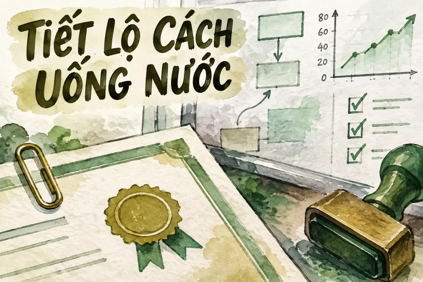 Tiết Lộ Cách Uống Nước Để Không Đi Tiểu Nhiều