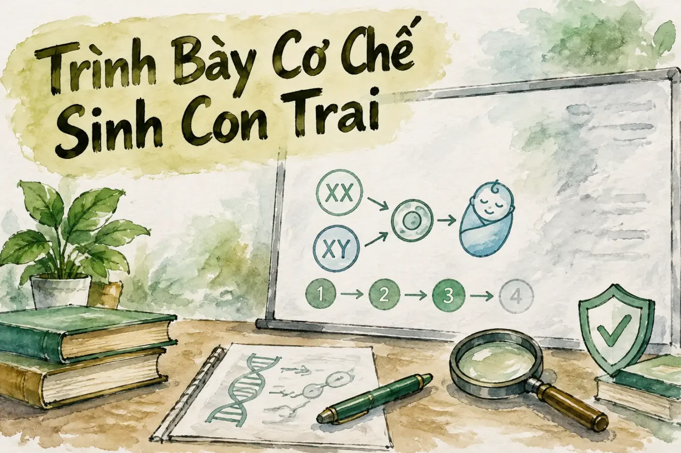 Trình Bày Cơ Chế Sinh Con Trai Con Gái Ở Người